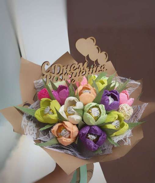 Букеты из конфет, сладкие букеты в Оренбурге фото 9