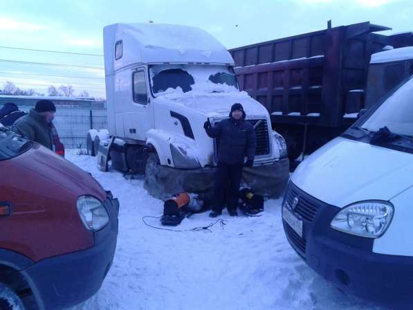 Отогрев грузовиков Челябинск выезд в Челябинске