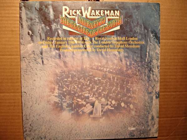 Пластинка Rick Wakeman ‎– Journey To The Centre Of The Earth