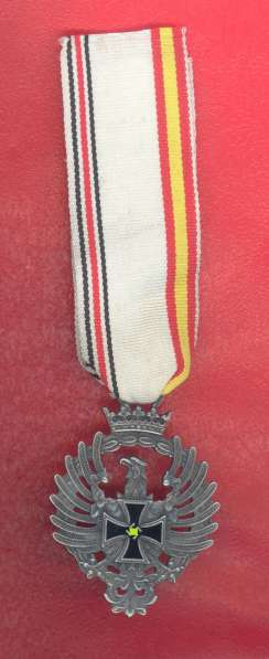 Испания Германия Рейх Медаль испанских добровольцев Голубая в Орле фото 4