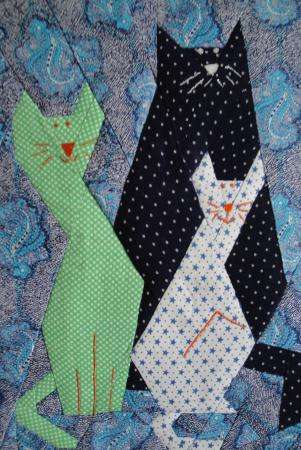 Хэнд мейд Панно Коты в Москве фото 3