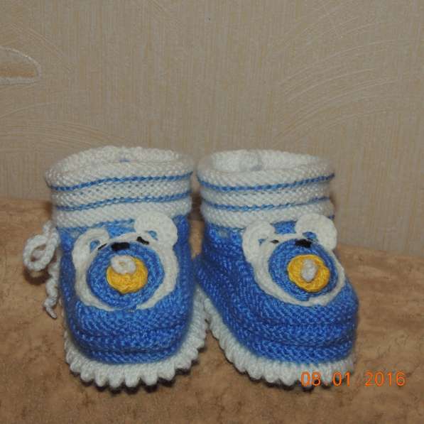 Пинетки ручная вязка в Новосибирске фото 4