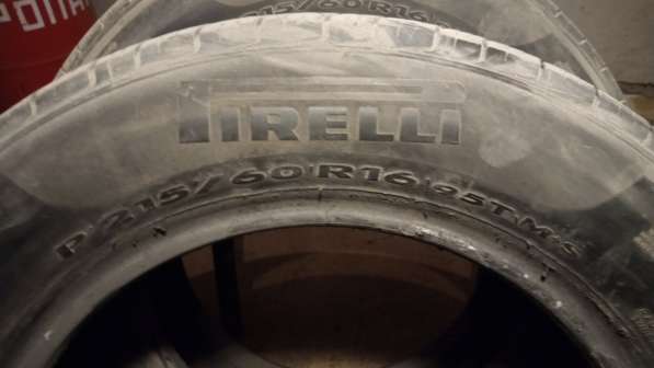 Шины Pirelli 215/60 R16 в Красноярске фото 4