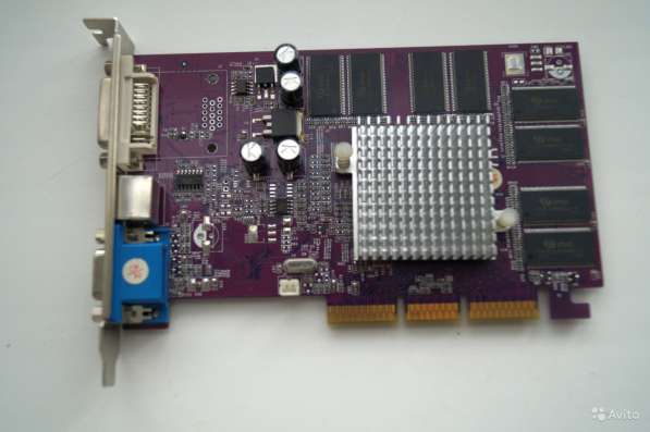 Видеокарта Geforce4 MX440-8X 128mb DDR + TV-OUT