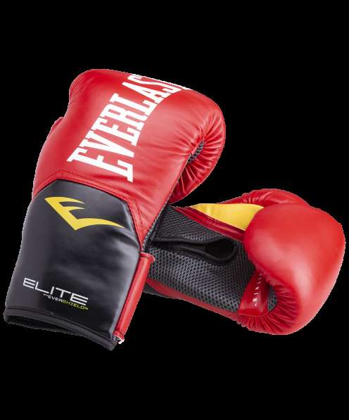 Перчатки боксерские Elite ProStyle P00001241, 8oz, кожзам, красный в Сочи фото 5