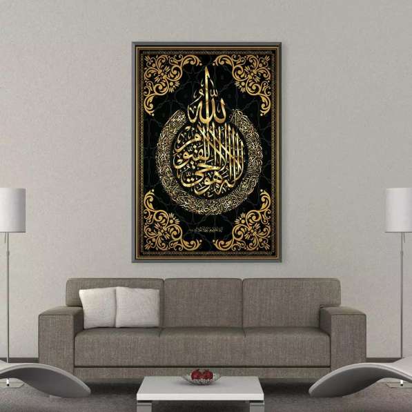 Abstract art painting Islamic home decoration в фото 3