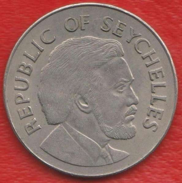 Сейшельские острова 1 рупия 1976 г. Независимость Сейшелы в Орле