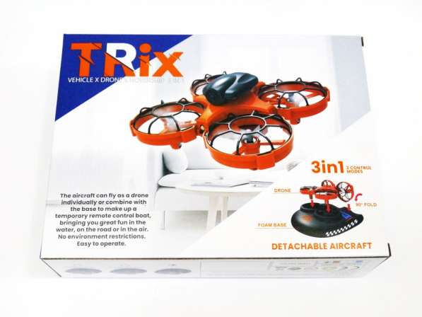 Катер на воздушной подушке - квадрокоптер Trix K2 2в1 в фото 8