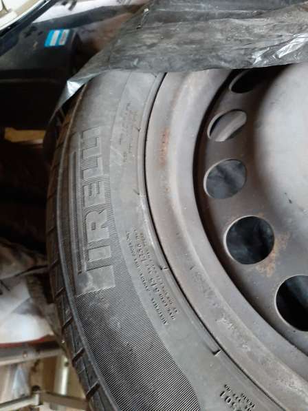 Колеса 4шт лето б/у Pirelli P1 +штамп сталь под Opel Astra H в Батайске фото 3