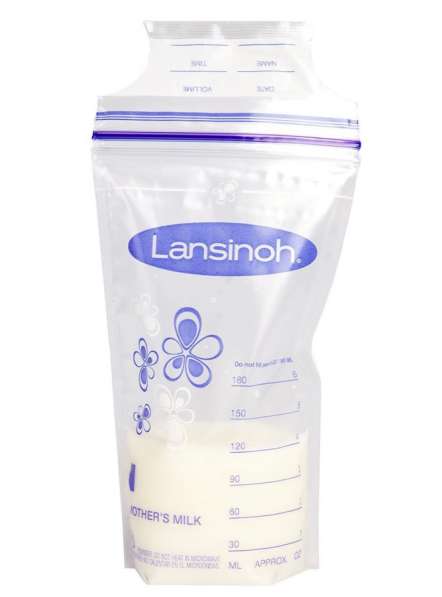 Lansinoh пакеты для грудного молока 50шт