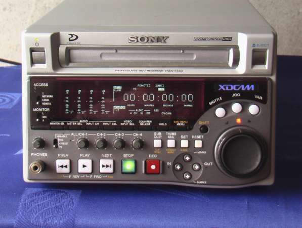 Студийный видеомагнитофон xdcam Sony PDW-1500