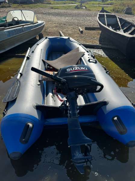 Suzuki df6as и лодка групер 320 в Москве фото 3