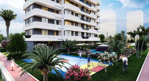 2-к. квартира 61м² Турция, Мерсин, Акдениз в 