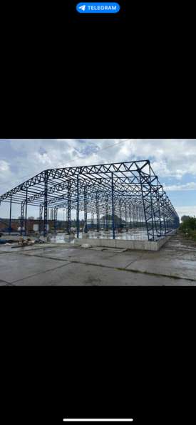 Строительство ангаров в Москве фото 6