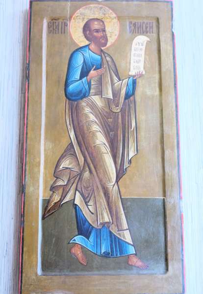 Старинный храмовый образ св. пророка Божия Елисея. Ковчег в Санкт-Петербурге фото 5