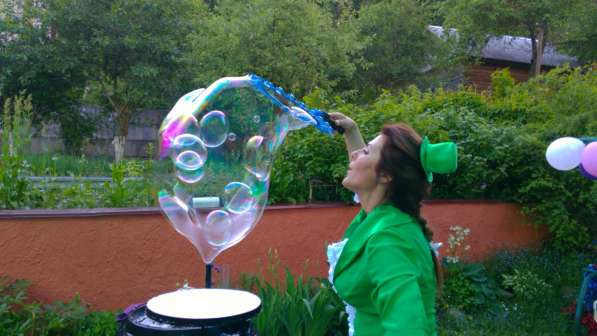 Шоу мыльных пузырей в Смоленске фото 19