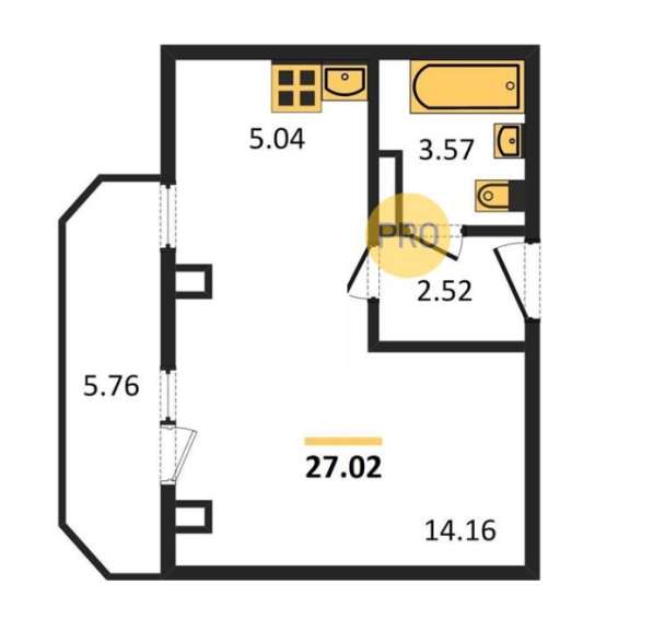 Отличная Студия с лоджией, новый дом-сдан! Первоуральск в Первоуральске фото 15