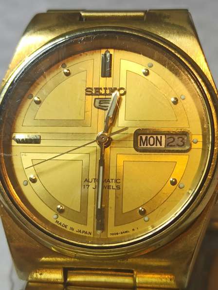 Коллекционные часы Seiko 5 Automatic 7009-3131 Au в Москве фото 14