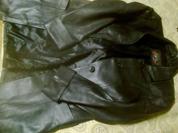 Пиджак кожаный 46 р.-3 рост в Самаре фото 3