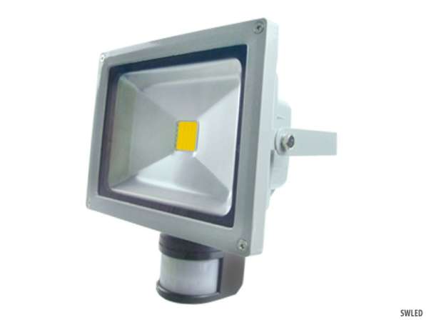 Прожектор светодиодный LED 24.0W 220V 4200K IP65 с датчиком движения