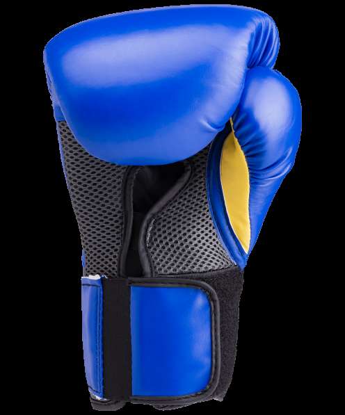 Перчатки боксерские Elite ProStyle P00001241, 8oz, к/з, синий в Сочи фото 4