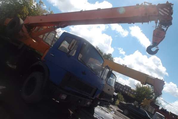 Продам автокран 16 тн;18 м; МАЗ в Челябинске фото 4