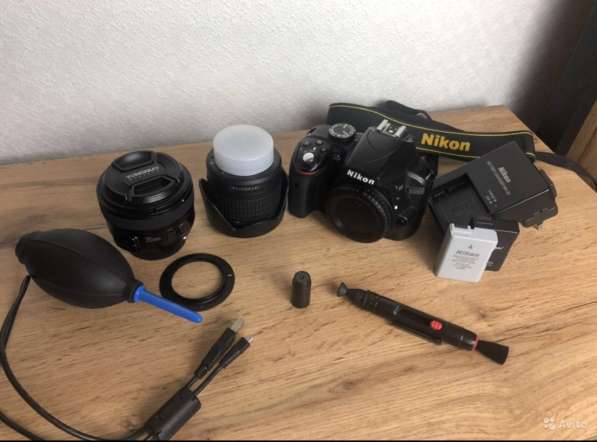 Nikon D3300 + 2 объектива в Перми фото 10