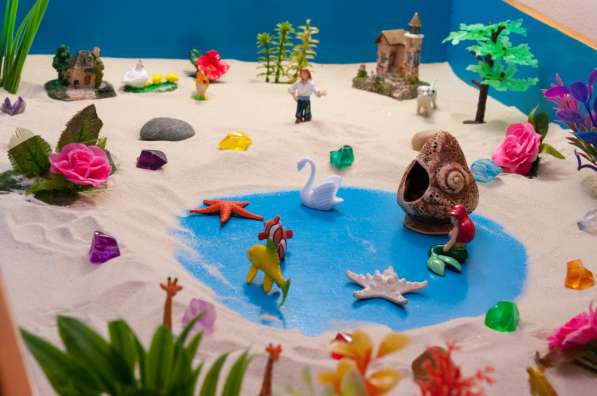 Песочная терапия "Sand Play" для детей от 3-х лет в 