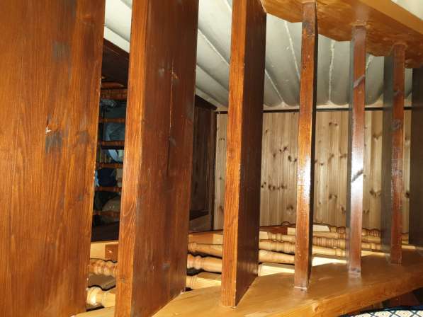 Дом из бруса цилиндр с баней внутри и купелью в Калуге фото 19