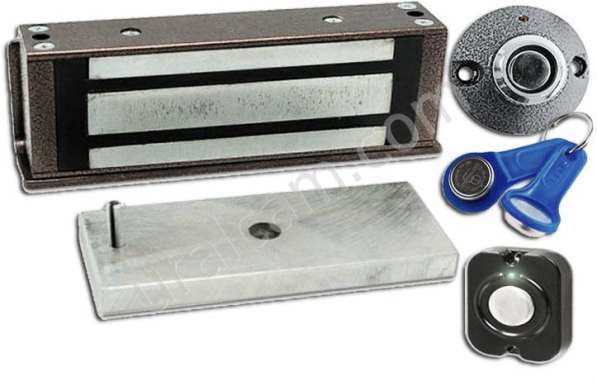 Магнитный замок на подъезд КОМПЛЕКТ