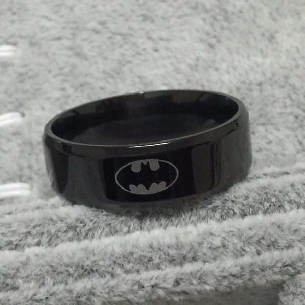 Кольцо Бэтмана с бархатным мешочком в Перми фото 3