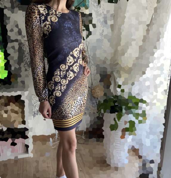 Леопардовое платье в Пушкино