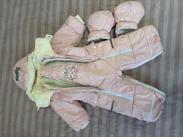 Детский зимний комбинезон