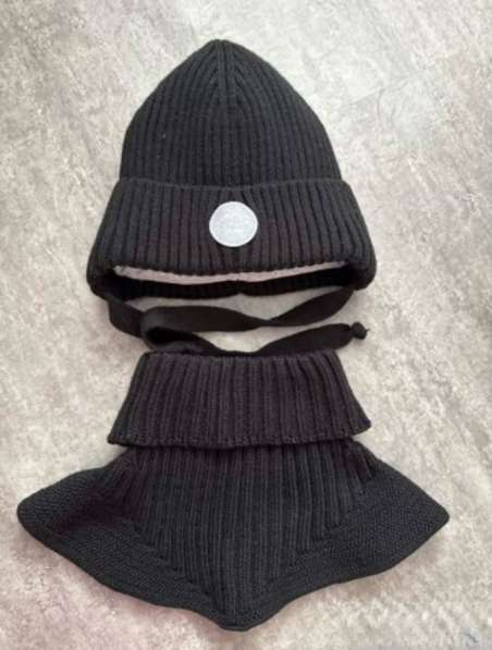 Шапка и снуд зимний