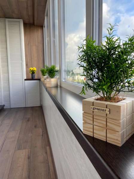 Обшивка балкона, Остекление, Балкон под ключ