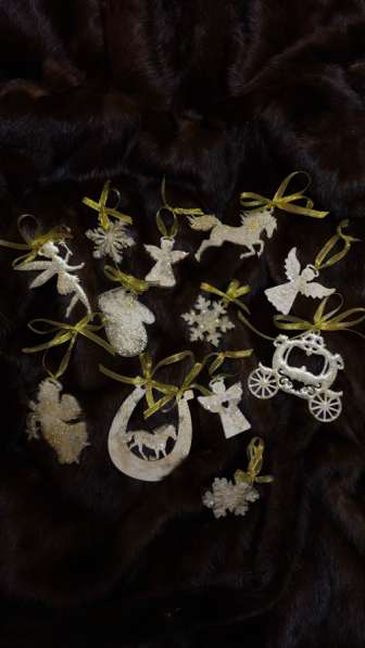 ?Новогодние ёлочные украшения ручной работы