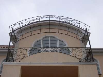 Кованные перила для балконов, лестниц. ковка, балконы в Краснодаре фото 8