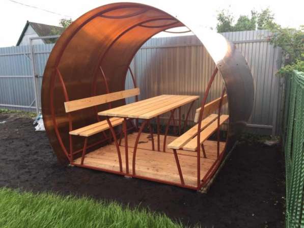 Беседка Бочонок в Москве