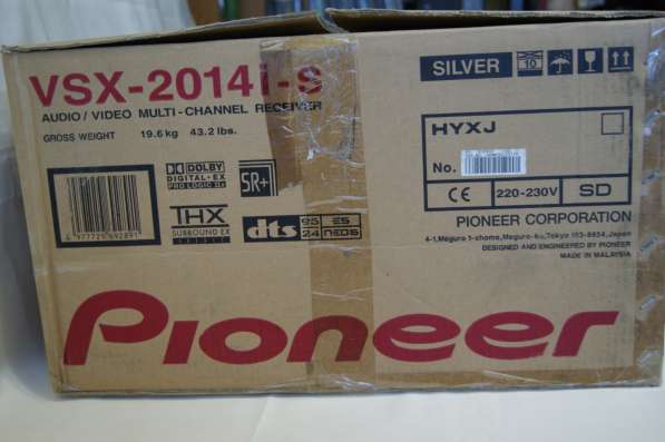 Pioneer VSX-2014i. Made In Malaysia. 220V в Москве фото 9