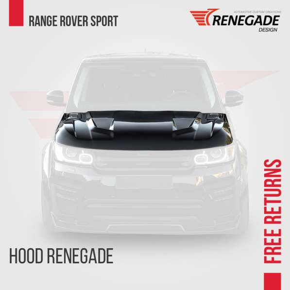 Hood for Land Rover Range Rover Sport 2014-2020 "Renegade"