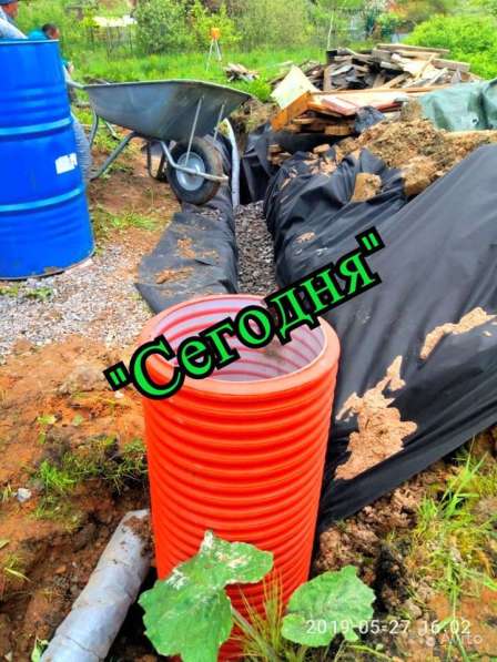 Земельные работы, канализация в Санкт-Петербурге фото 8