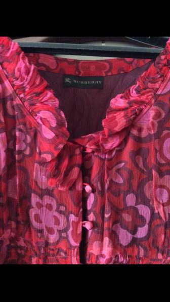Платье-халат BURBERRY, оригинал, натуральный шёлк в Зеленограде