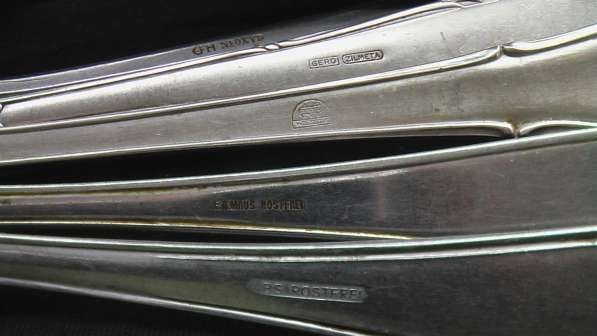 Ложки вилки ножи столовые немецкие трофейные в Саратове