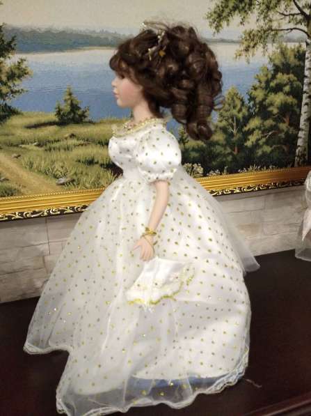 Фарфоровая коллекционная кукла Моника в Омске фото 5