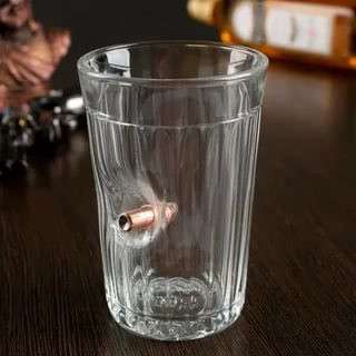 Гранённый стакан с пулей в Курске фото 3