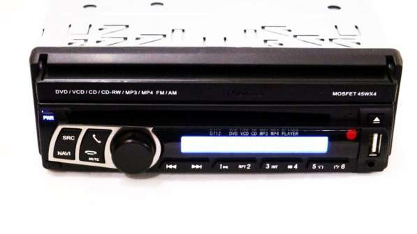 1din Магнитола Pioneer 712 GPS, USB, DVD, TV, Bluetooth в фото 8