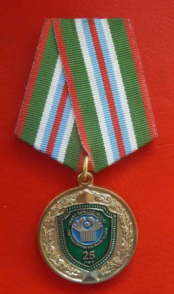 Россия медаль 25 лет Совету командующих Пограничными войскам в Орле фото 4