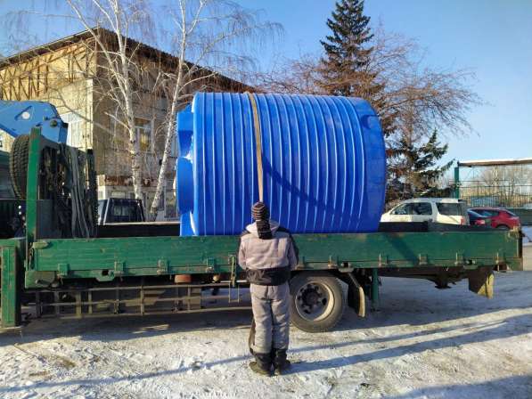Резервуар пластиковый 10000 литров. Вертикального исполнения в Омске фото 4