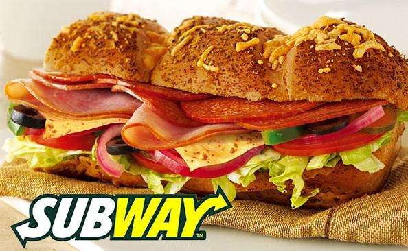 Ресторан быстрого обслуживания Subway!