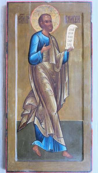 Старинный храмовый образ св. пророка Божия Елисея. Ковчег в Санкт-Петербурге фото 3